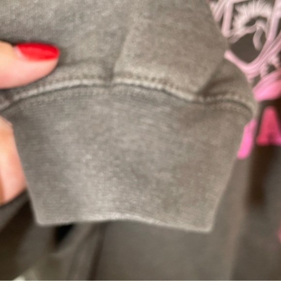 Ouray Crested Butte Colorado Grey/Pink Hoodie Kangaroo Pocket Size XL - Picture 7 of 12